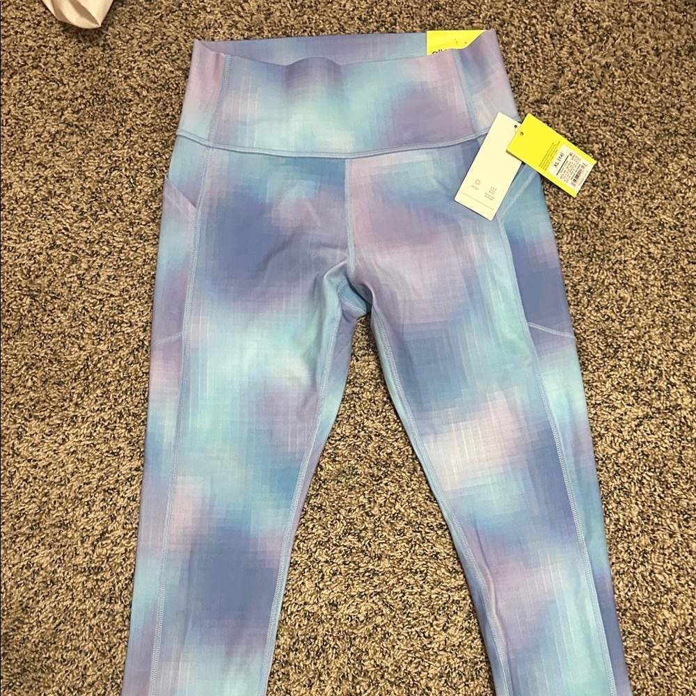 Target Kids Leggings in Blue and Purple